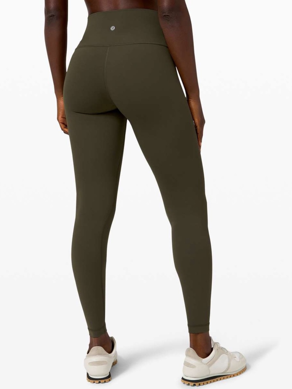 Lululemon Wunder Under Hi-Rise Tight 28-inch Full-On Luxtreme in Dark Olive Size